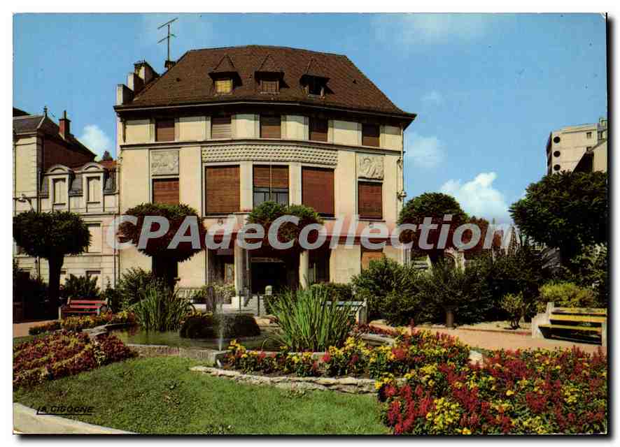 Jardin Place Joubert — Bourg-en-Bresse (Ain) — Éditions 'LA CIGOGNE', Lyon