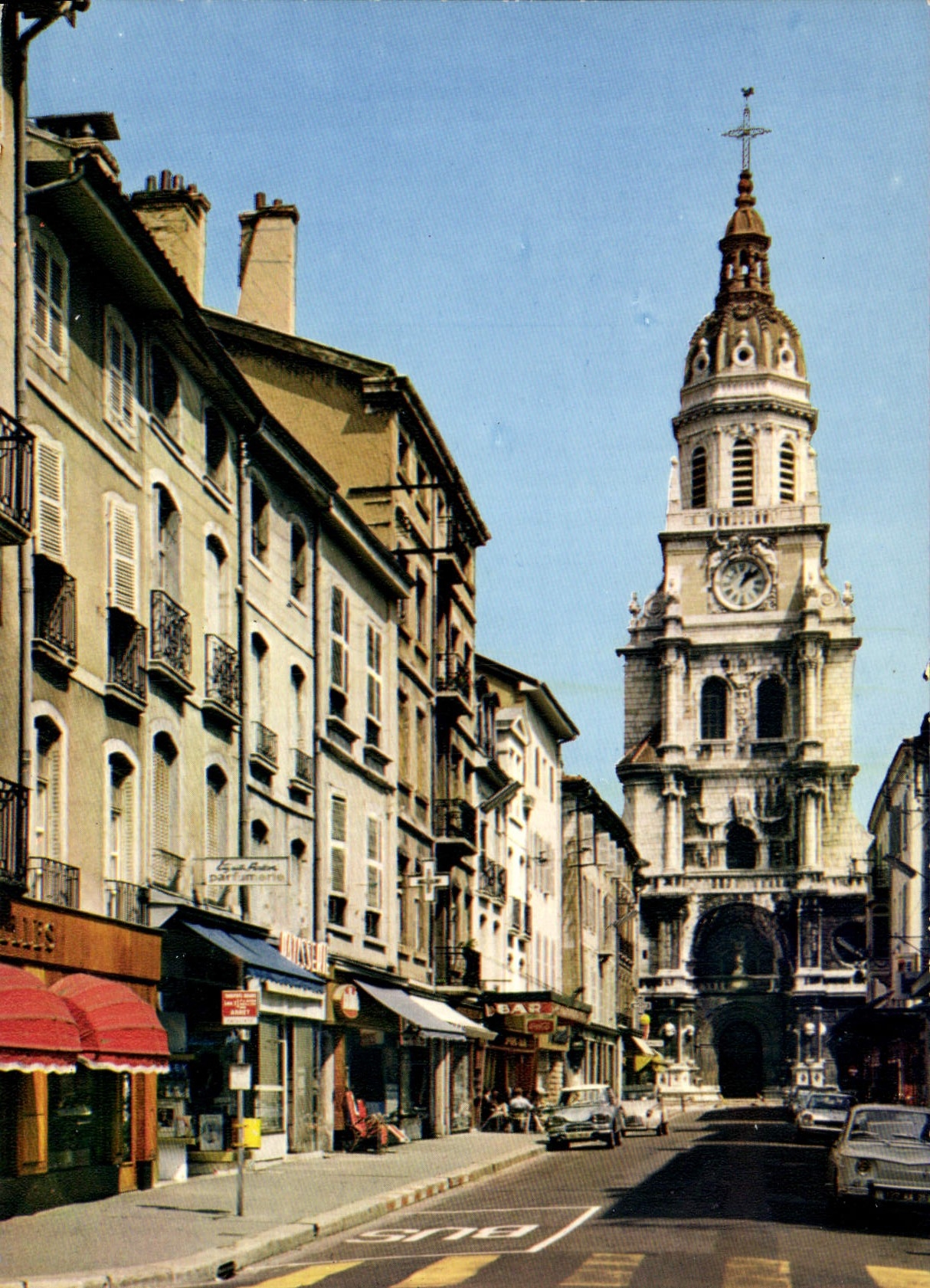 Bourg-en-Bresse (Ain) — Chiesa e Via Notre-Dame — Edizioni Quatre-Châteaux