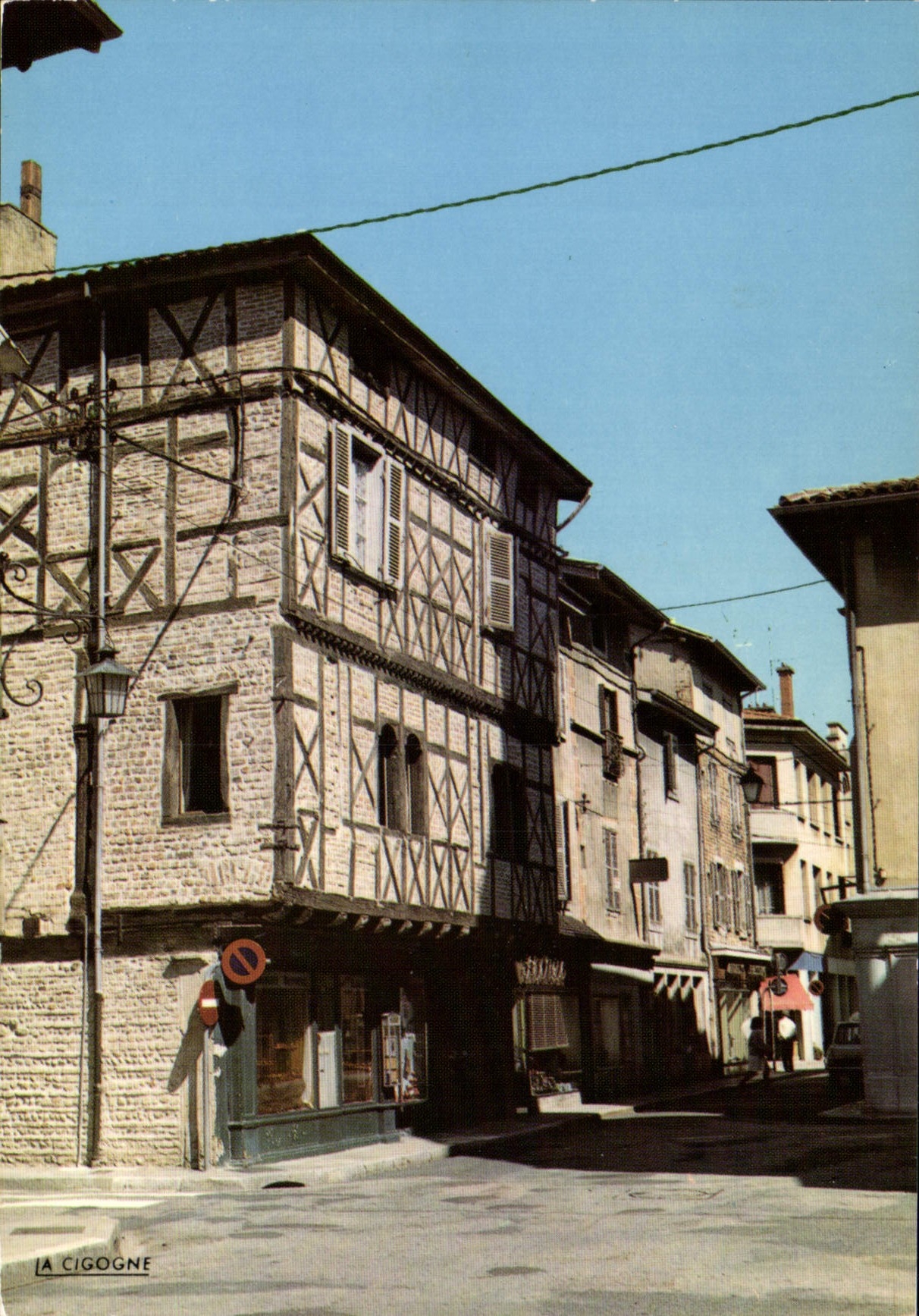 CPA Chatillon sur Chalaronne Ain Vieille Maison a Colombages 