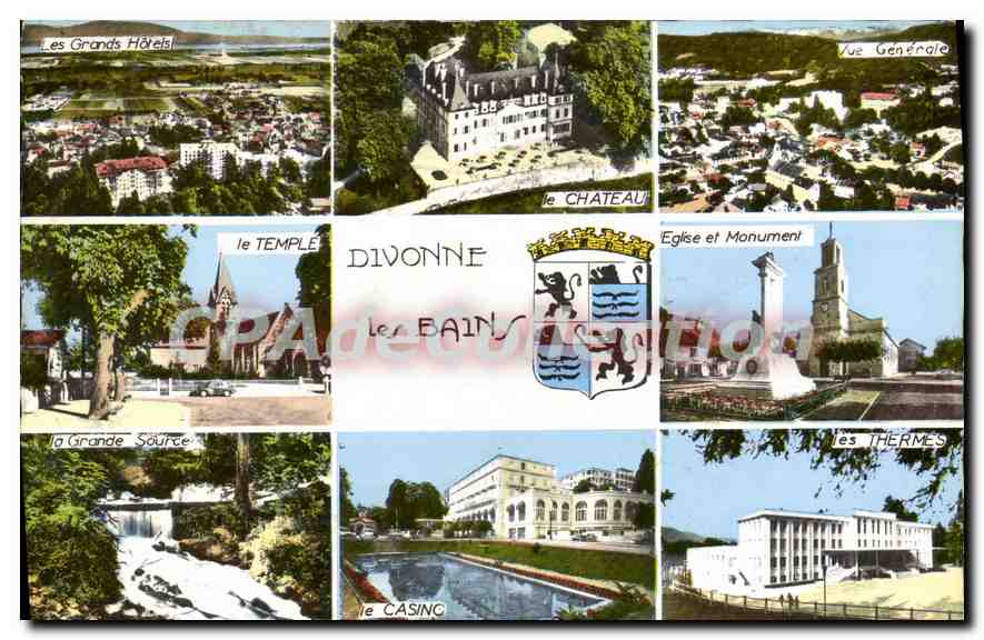 Divonne-les-Bains — Vue Générale — Les Éditions J. Cellard