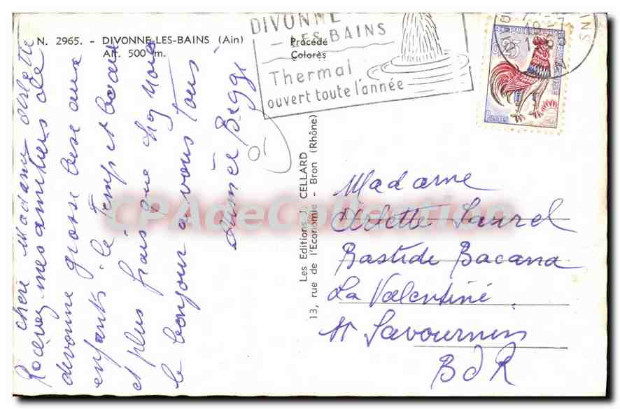 Divonne-les-Bains — Vue Générale — Les Éditions J. Cellard — Reverso