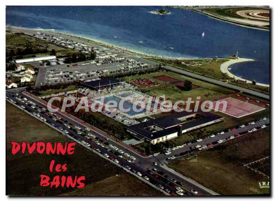 Divonne-les-Bains — vue aérienne — Lumicap