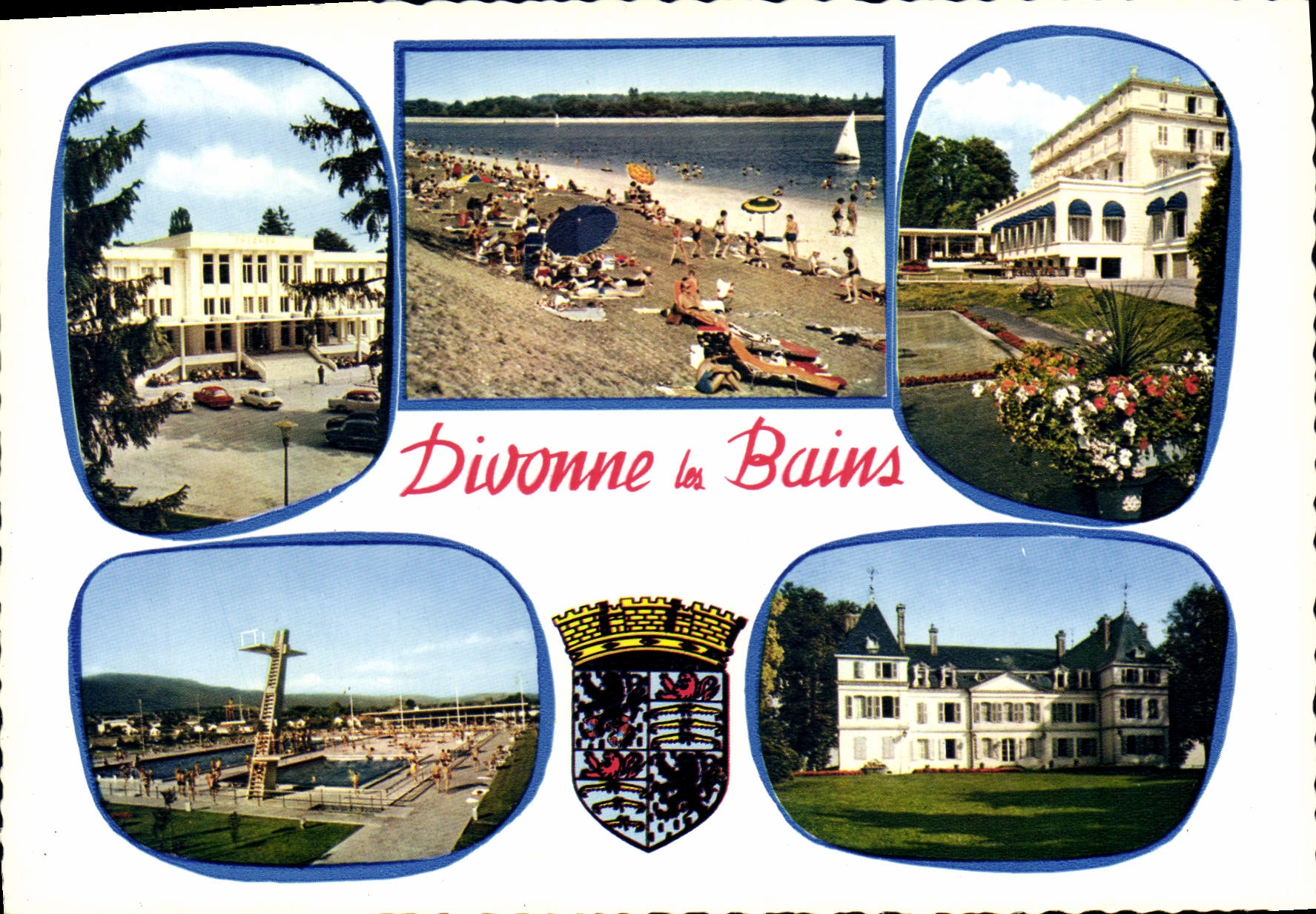 Divonne-les-Bains — vue panoramique — Lumicap, série 1718