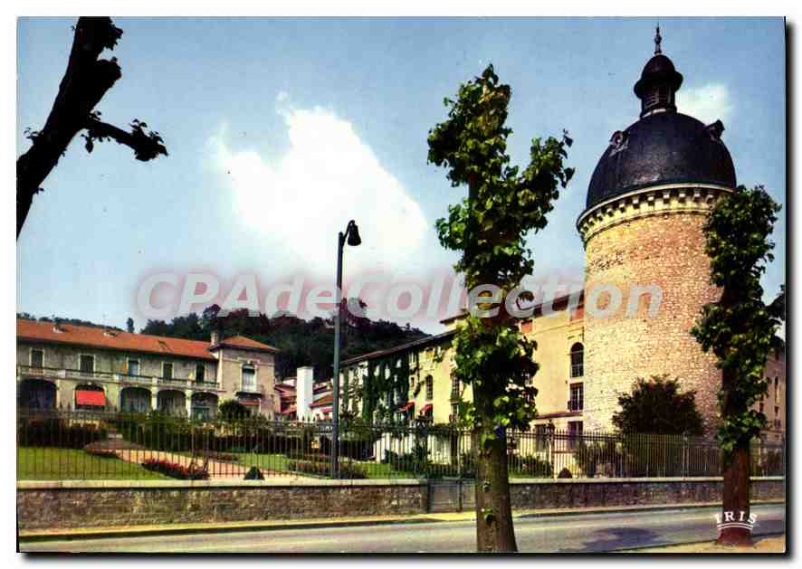 CPA Trevoux Ain l'Hopital et la Tour Alincola XIII S 