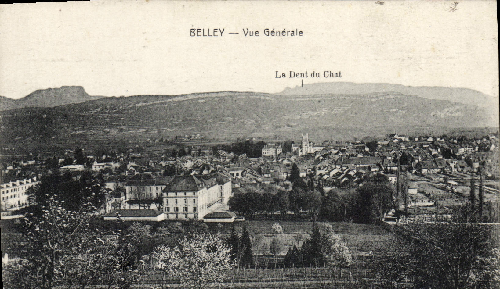 CPA Belley vue generale 