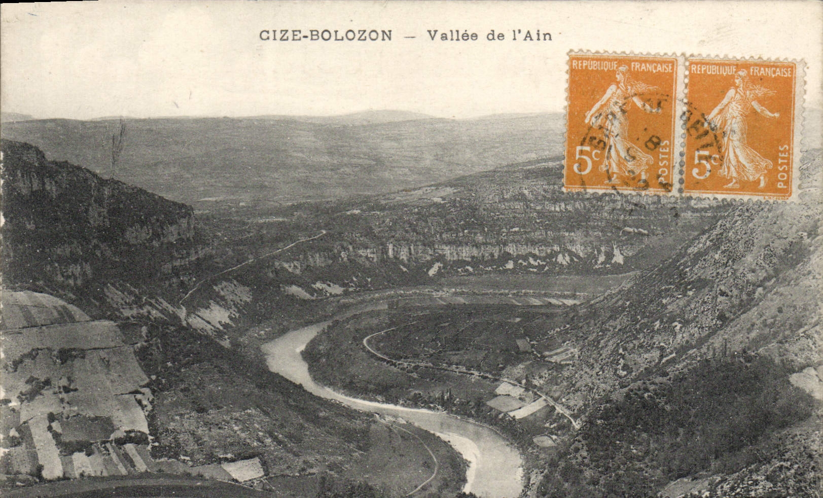 Gize-Bolozon — Vallée de l'Ain — Éditeur inconnu, n° de série non visible