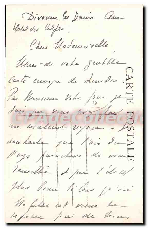 Château de Madame de Staël à Coppet — résidence historique — L. Michaux, Édit. Bellegarde (Déposé.) — Verso