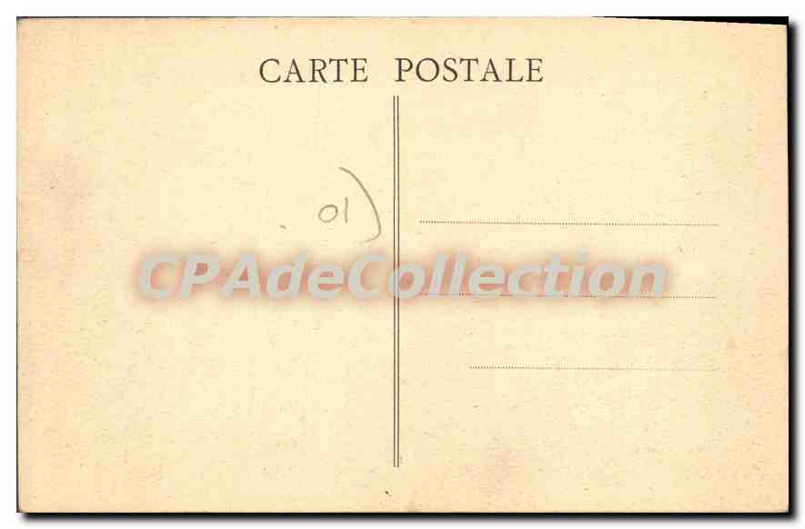 Hauteville Lompnès — Castillo de Angeville — Editor: París, impr. de Léon — Reverso