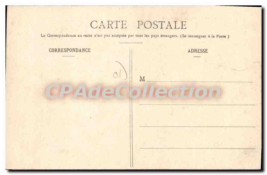 Baptême en Bresse — scène de village — A. Perret ; D. Duval, phot. Bourg — Achterkant