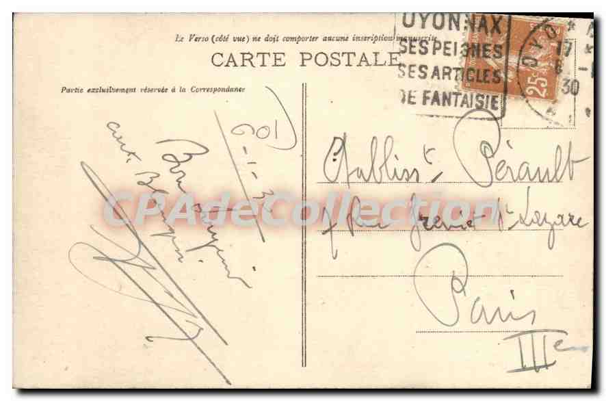 La Cluse (Ain) — Un Coin du Lac de Nantua et le Château de la Cluse — F. Vialatte, phot. Oyonnax — Reverso