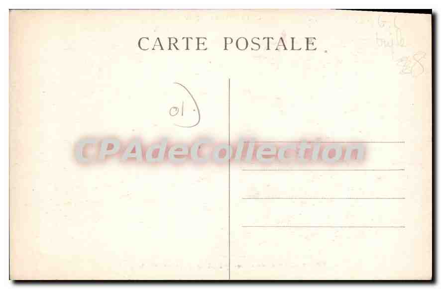 Chézery — Route de Chézery à Lélex — Entonnoir de la Chat — L. Michaux, Édit., Bellegarde — Rückseite