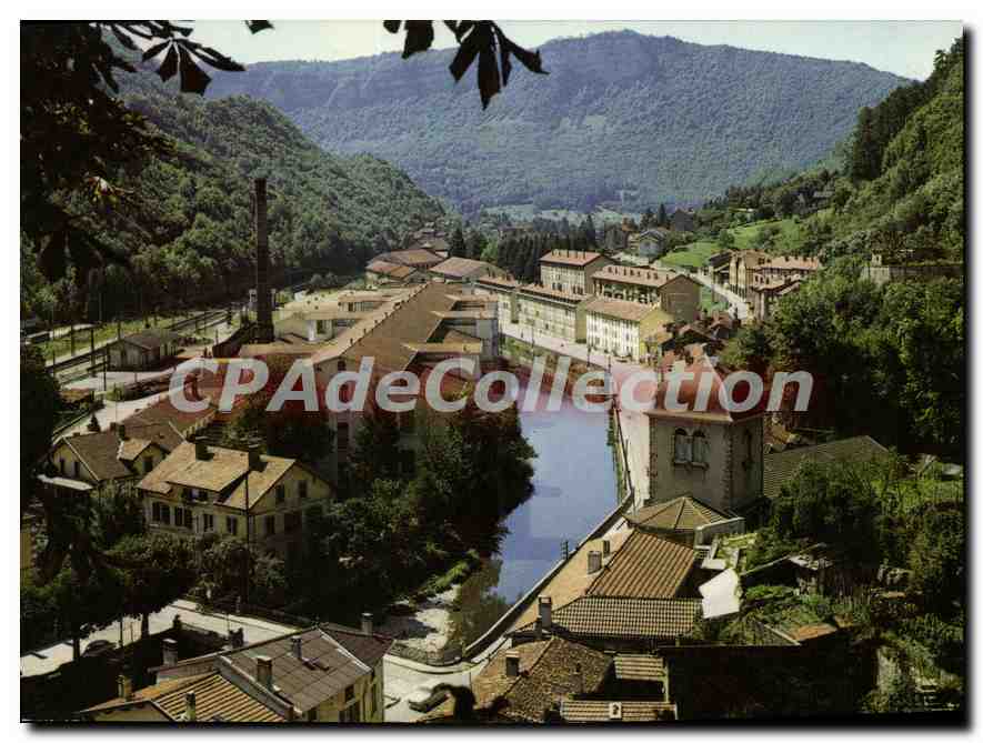 CPA Saint Rambert en bugey Ain vue generale l'Albarine 