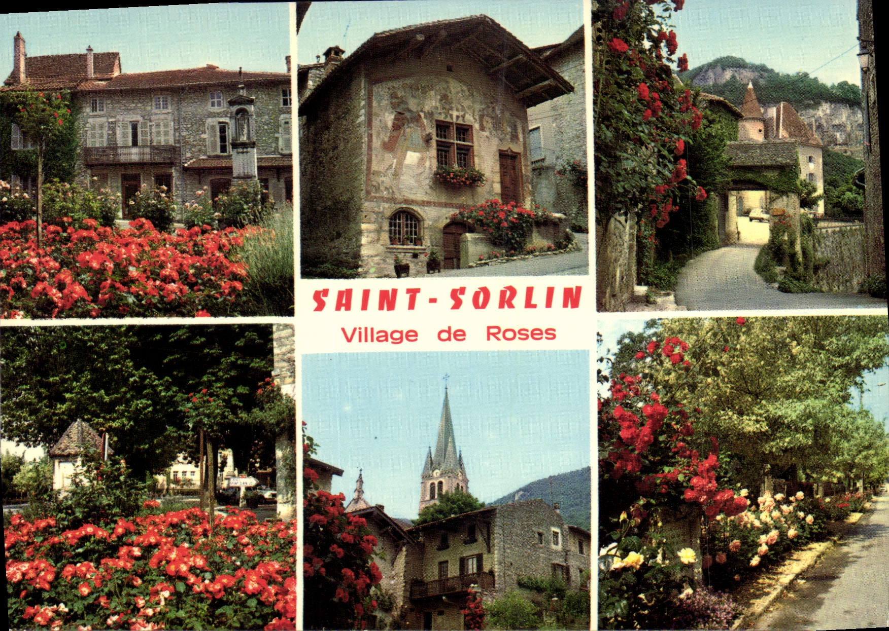 Saint-Sorlin — Village de Roses — S.A.D. Lyon