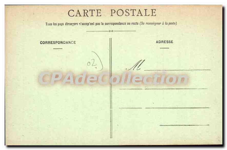 Saint-Quentin — Déchargement des Matériaux au Port — A. Deflandre, édit. - Hautmont — Reverso