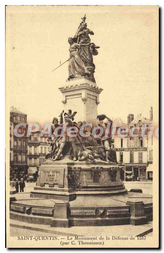 Saint-Quentin — Le Monument de la Défense de 1857 (par C. Theunissen)