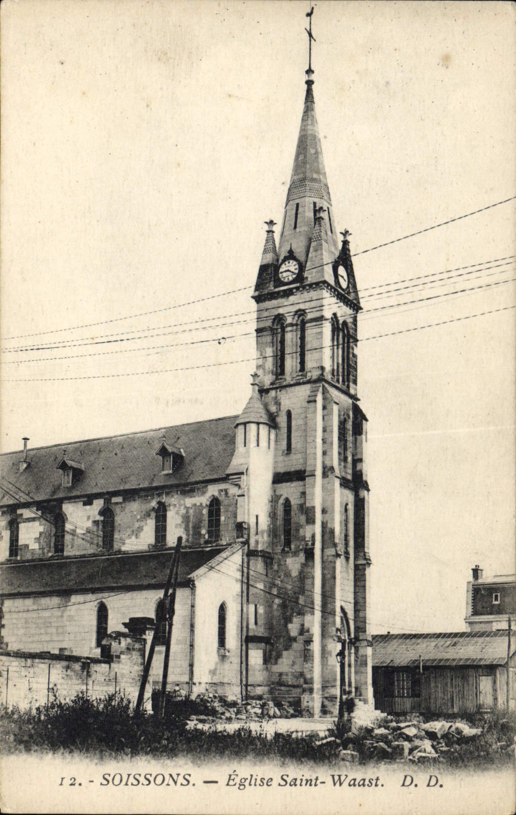 Soissons — Église Saint-Waast — D. D. n°12