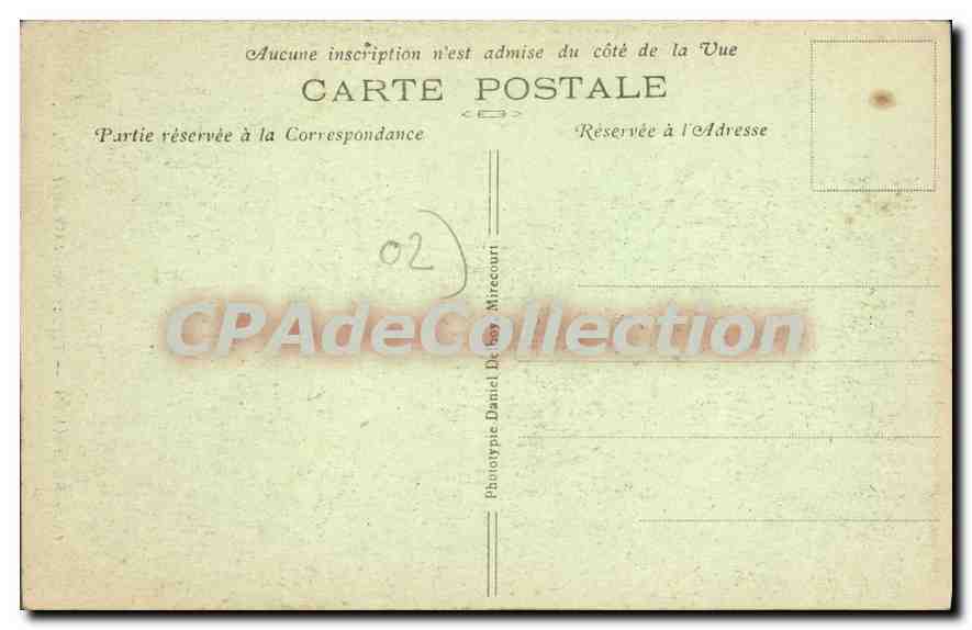 Soissons — Église Saint-Waast — D. D. n°12 — Verso
