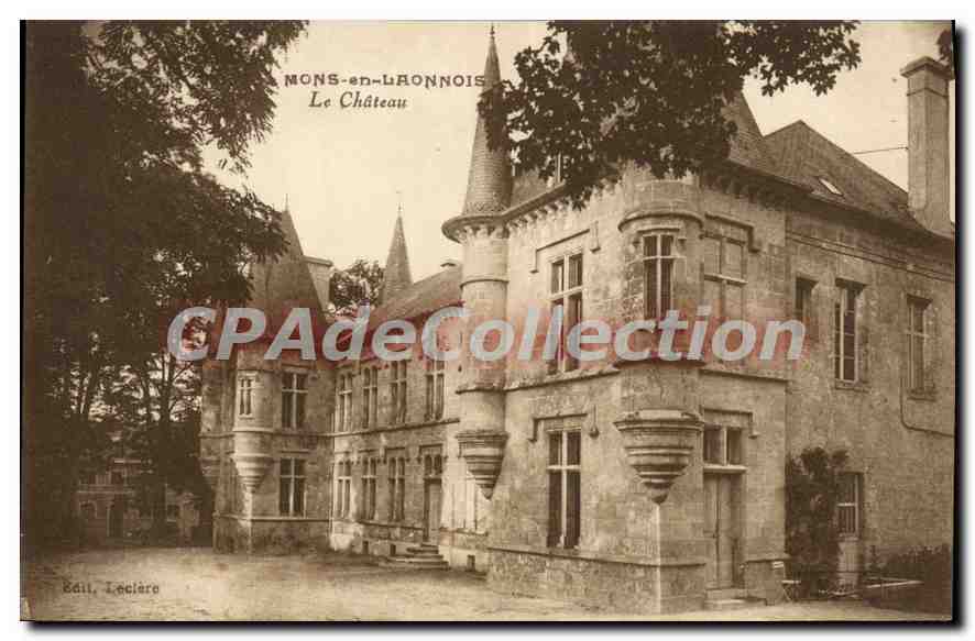 CPA Mons en Lannois le Chateau 