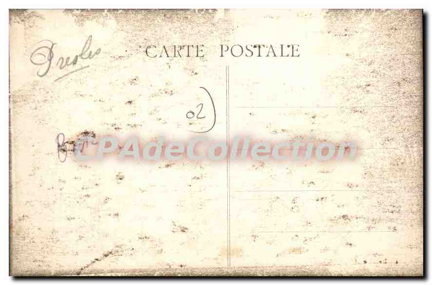 CPA Mons en Lannois le Chateau  — Rückseite