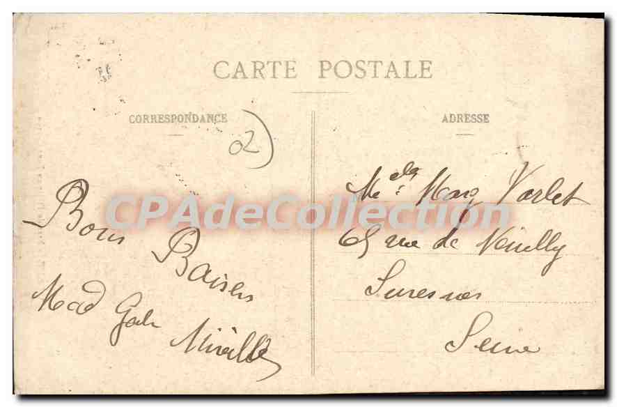 LA FÈRE - Bras de l'Oise au Pont Capron — éditeur : La Fère, n° de série non visible — Reverso
