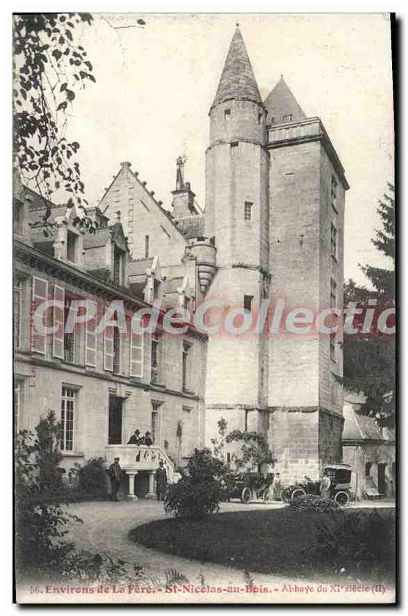 St-Nicolas-du-Bois — Abbaye du XIe siècle (II) — CPAdeCollection