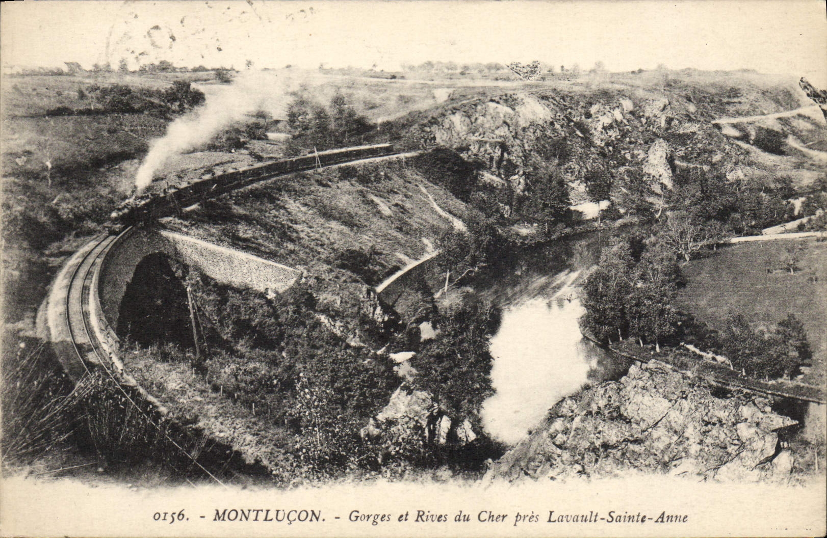 Gorges et Rives du Cher près Lavault-Sainte-Anne — Montluçon — 0156
