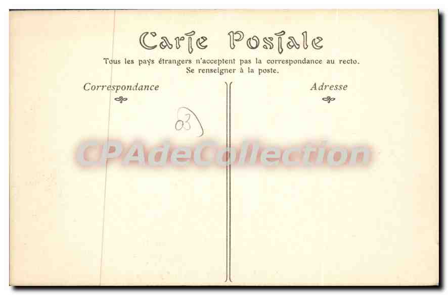 MOULINS — L'Avenue de la Gare et la Place de la République — CPAdeCollection n°37 — Reverso