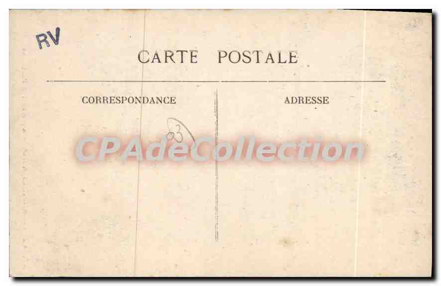 CPA Neris les Bains Allier Avenue des Platanes  — Rückseite