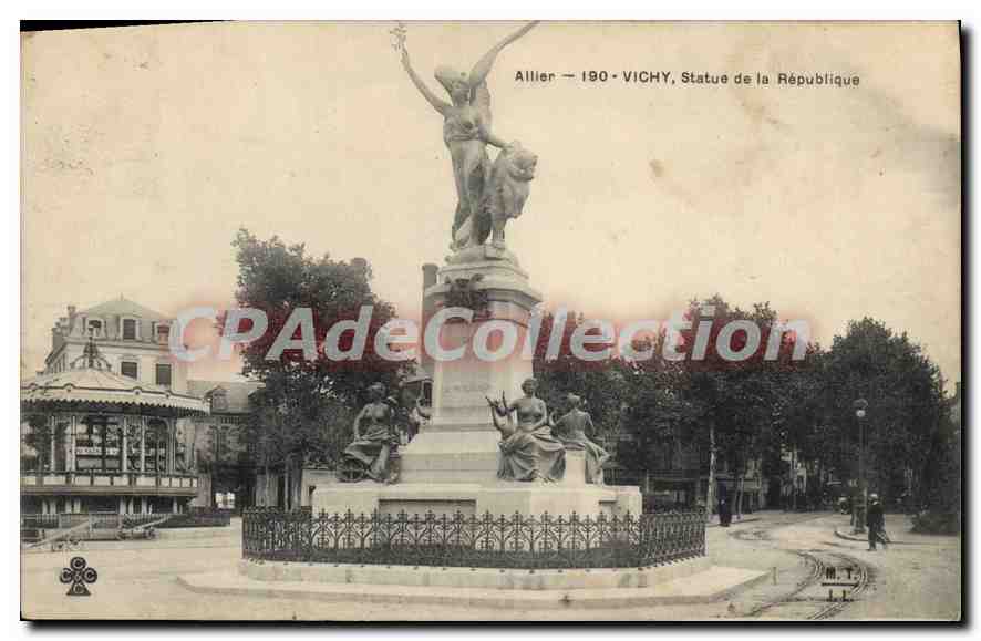 Vichy — Statue de la République — Allier — 190 — VICHY
