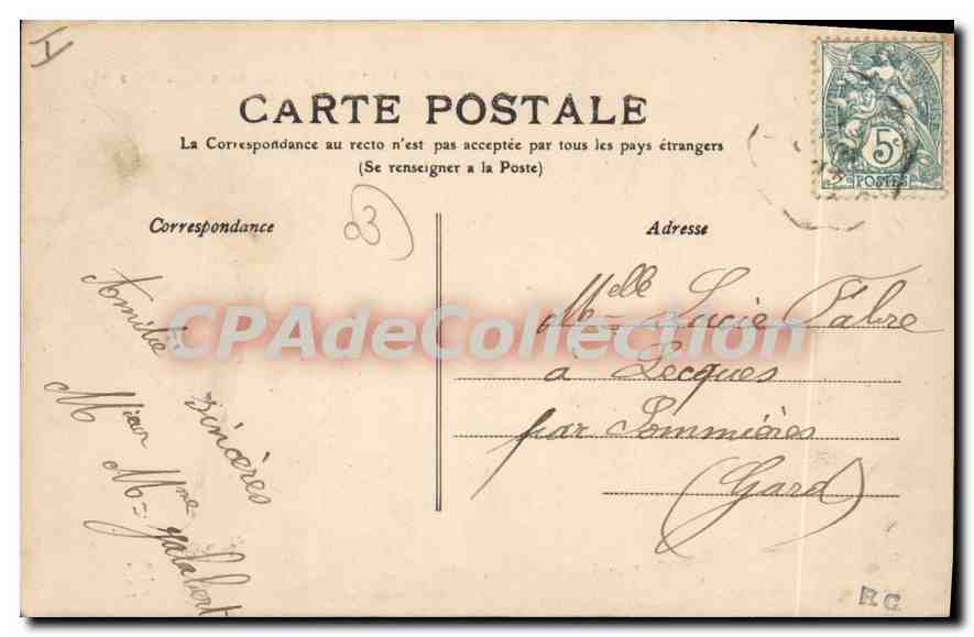 Vichy — Statue de la République — Allier — 190 — VICHY — Verso