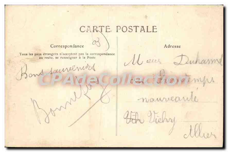 Vichy - le Nouveau Parc — Une Partie de Diabolo — M.T. n°507 — Reverso