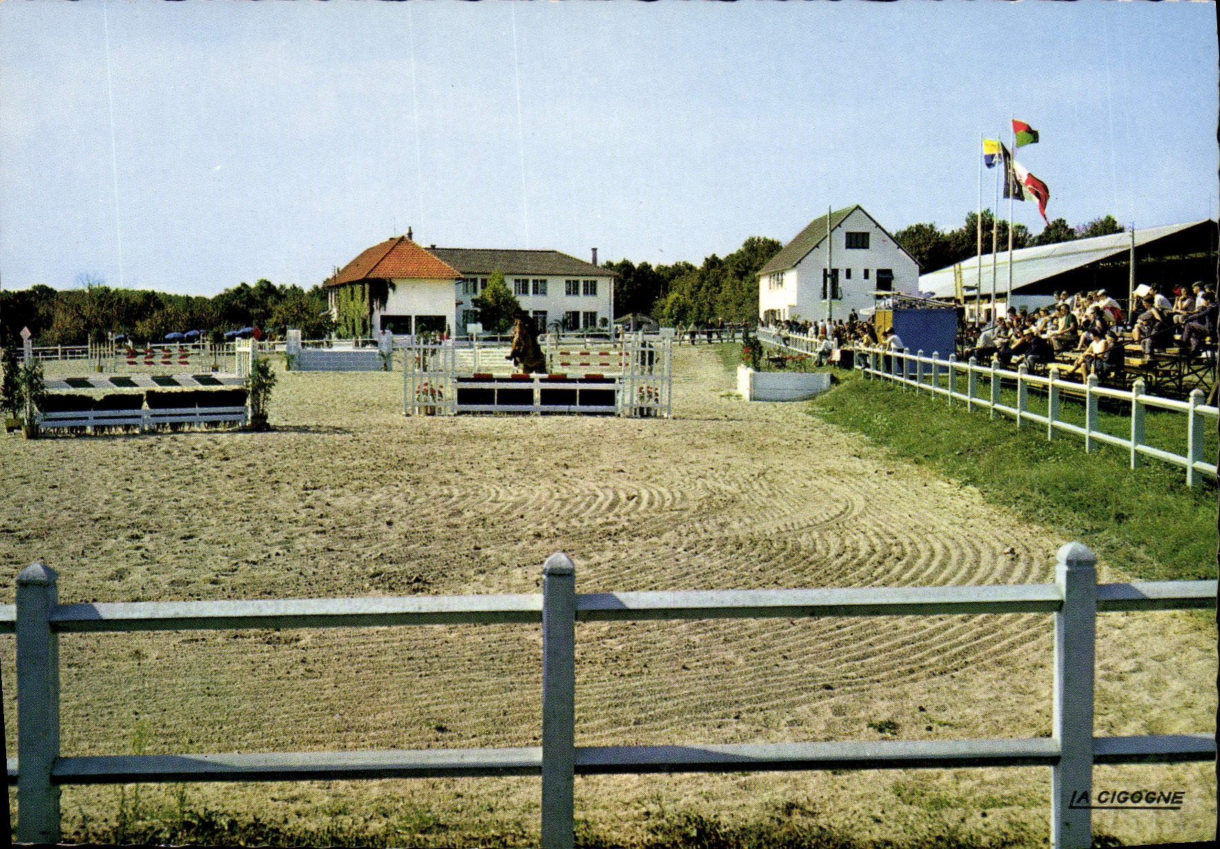 CPA Vichy Bellerive Allier Country Club du Domaine de la Cour Oarcours d'Obstacles Le manege Olympiq