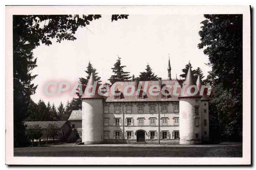 Château de Vernet-la-Varenne — vue générale — CPAdeCollection