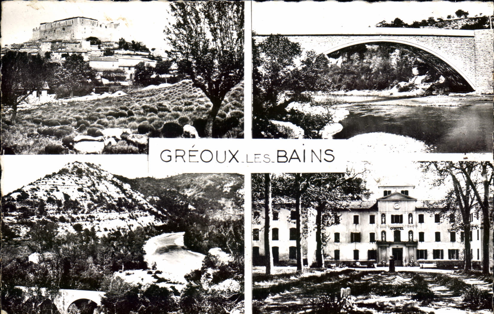 Gréoux-les-Bains — vue panoramique — Éditions Tardy