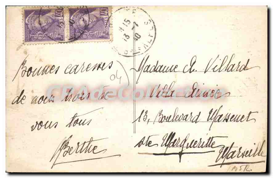 CERESTE (Basses-Alpes) — Lou nis d'amour — Coll. Pleindoux — Reverso