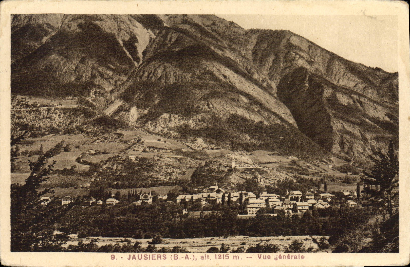 Jausiers (B.-A.) — Vue générale — Les Éditions Frap, n°9