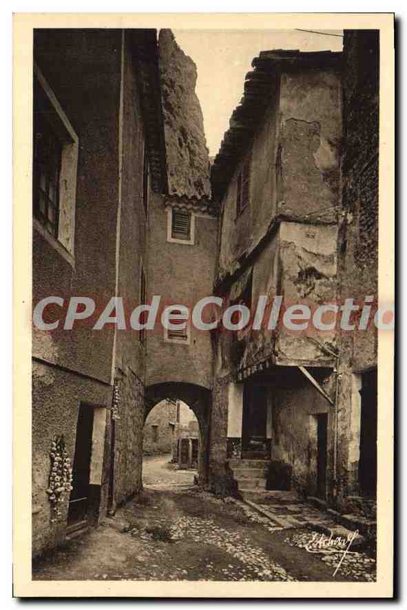 Un coin du Vieux Moustiers — Moustiers-Sainte-Marie — Éditeur Édithor