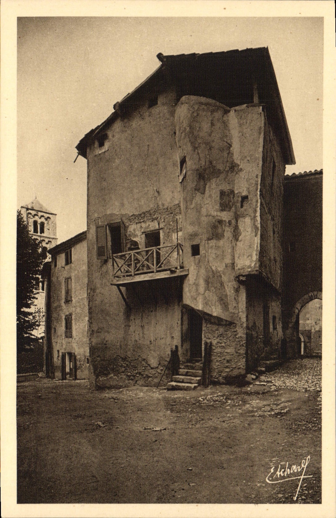 Moustiers-Sainte-Marie — Une Vieille Maison — Éditeur Etchamp