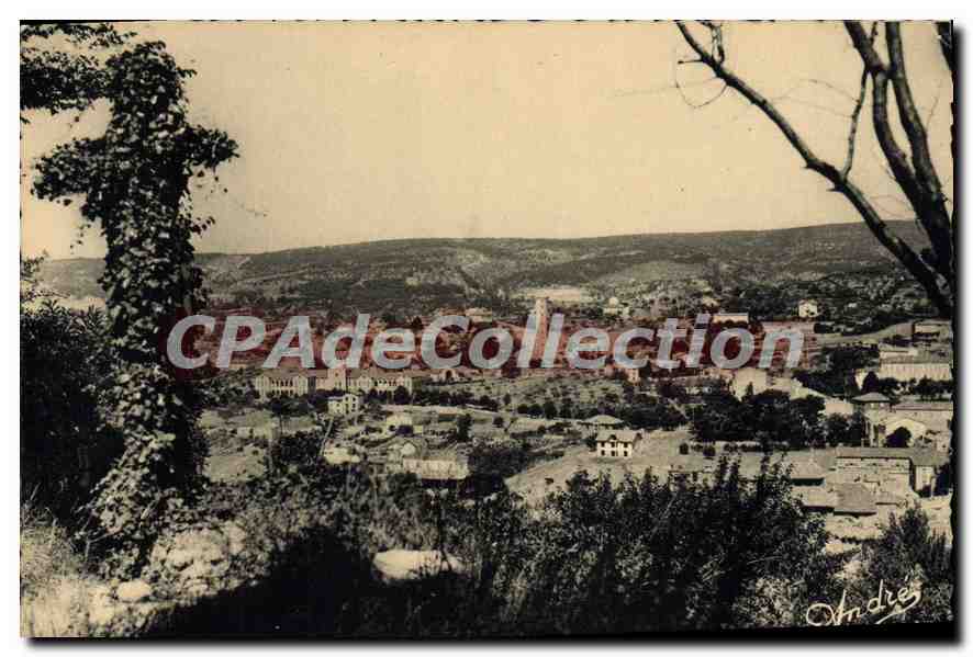 CPA Forcalquier B A Vue Generale l'Hopital et l'Observatoire 