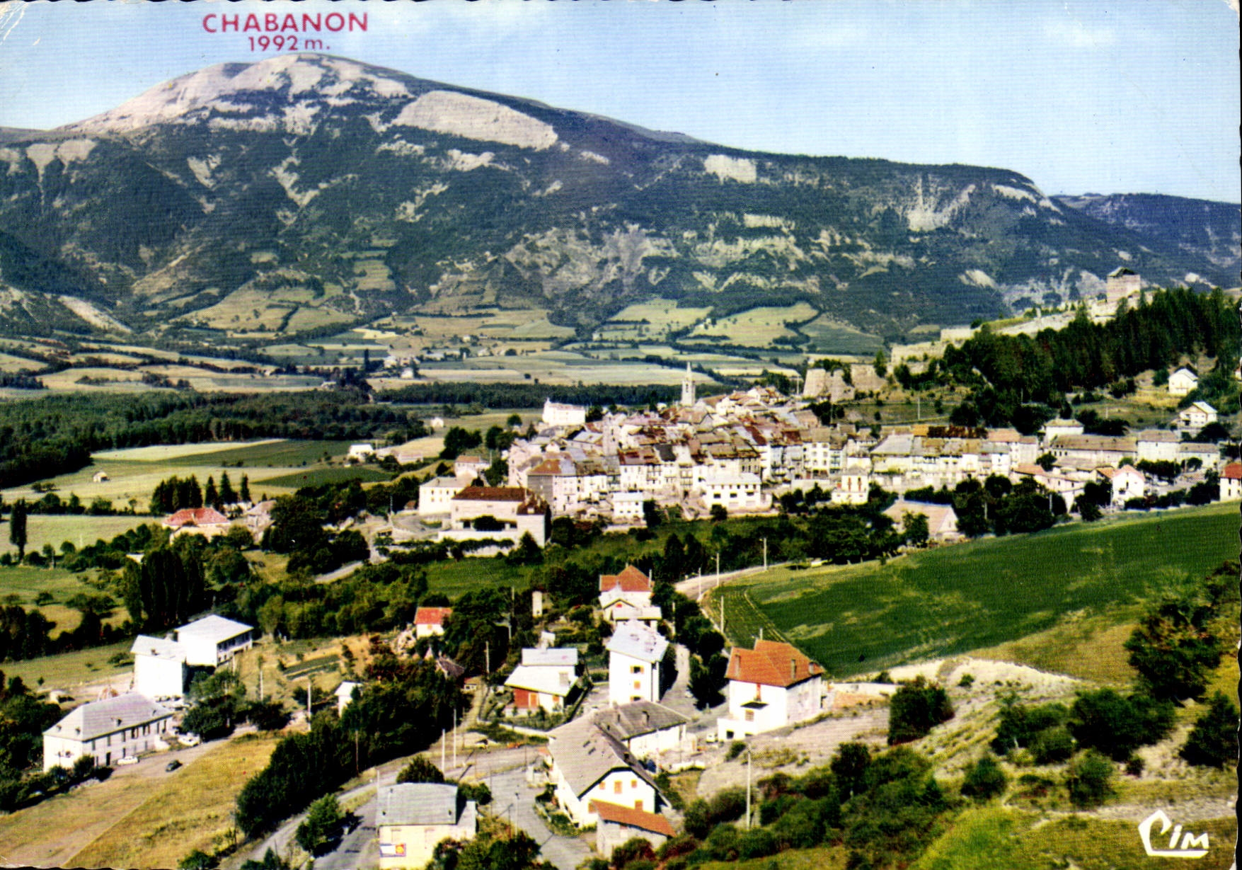 Chabanon — vue aérienne — C'IM