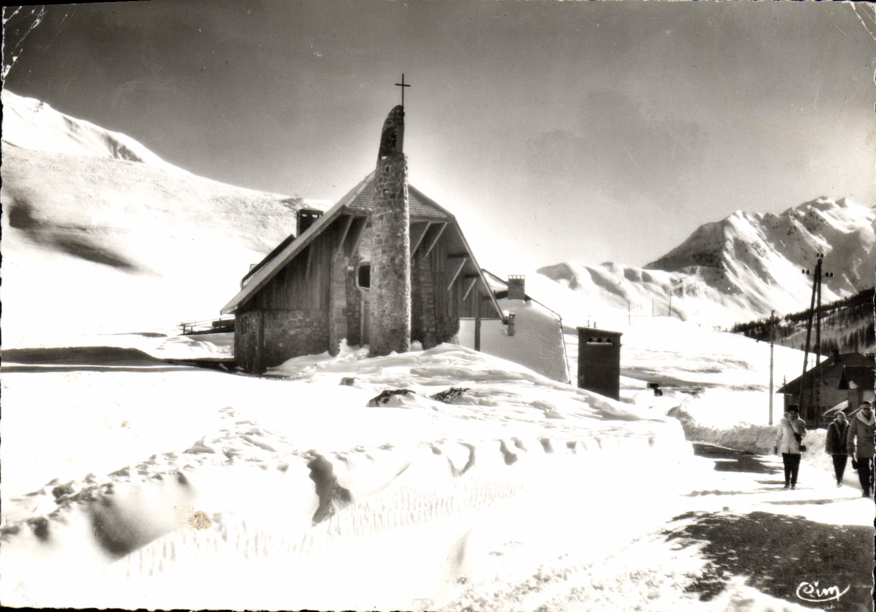 La Chapelle de Maison-Méane — Larche (04), Alpes-de-Haute-Provence — Combiér