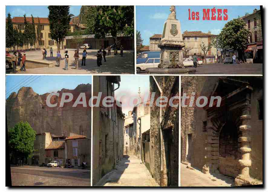 les MÉES — vue panoramique — Éditions Cellard