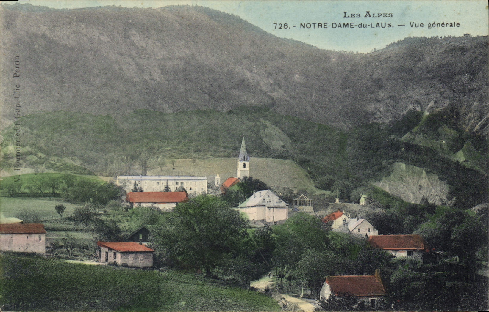 Notre-Dame-du-Laus — Vue générale — Hyvumier, édit. Gap