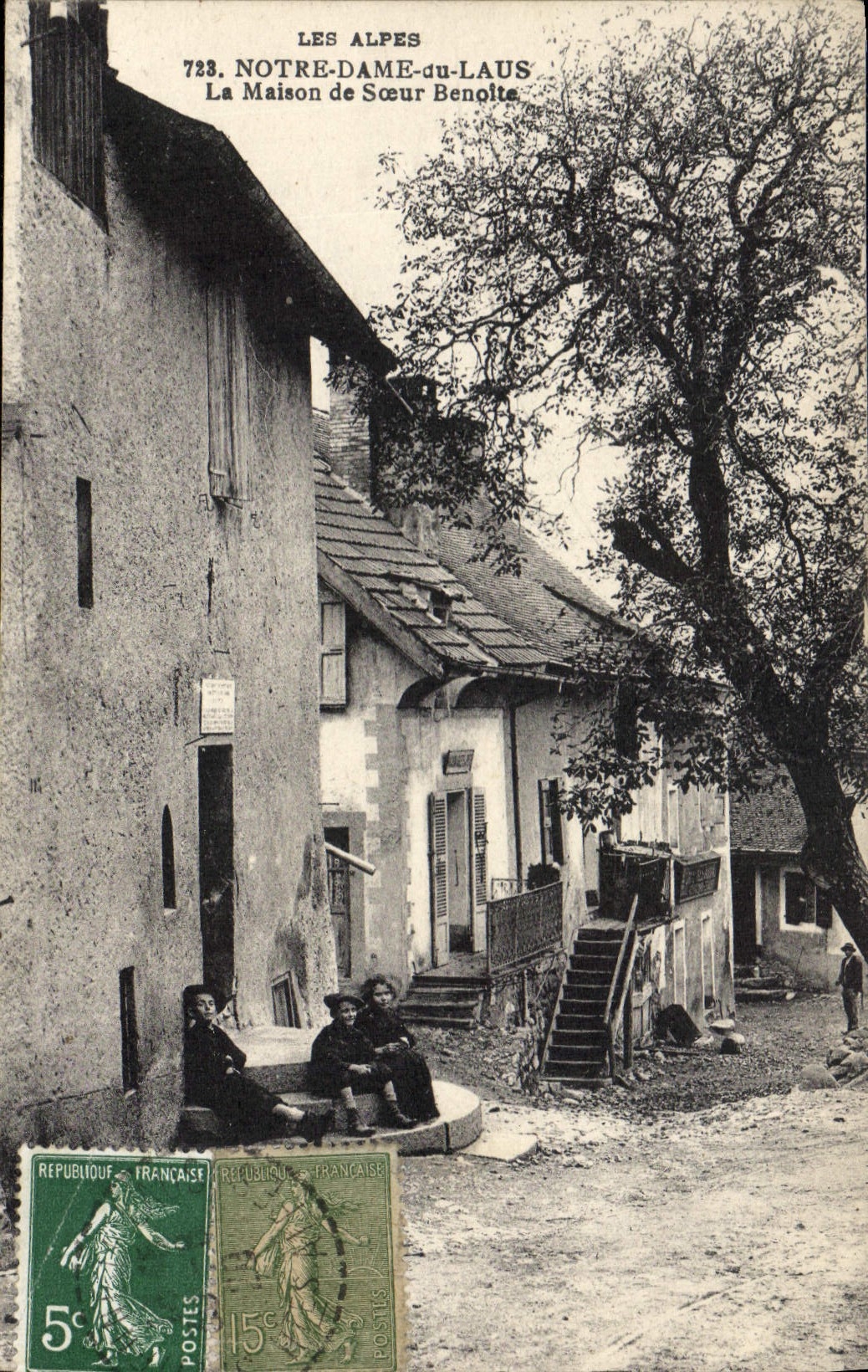Notre-Dame-du-Laus — Das Haus der Schwester Benoîte — Verlag Les Alpes, n°723