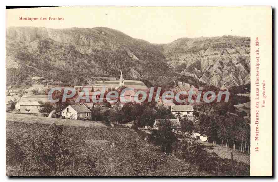 Montagne des Fruches — Vue générale — Notre-Dame du Laus (Hautes-Alpes) n°14