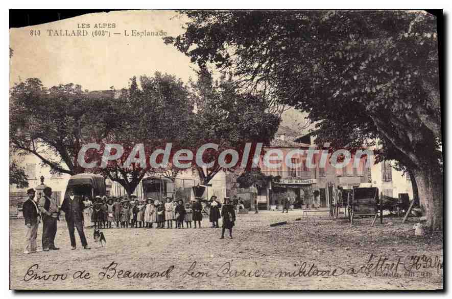 Tallard (602) — Die Esplanade — Die Alpen