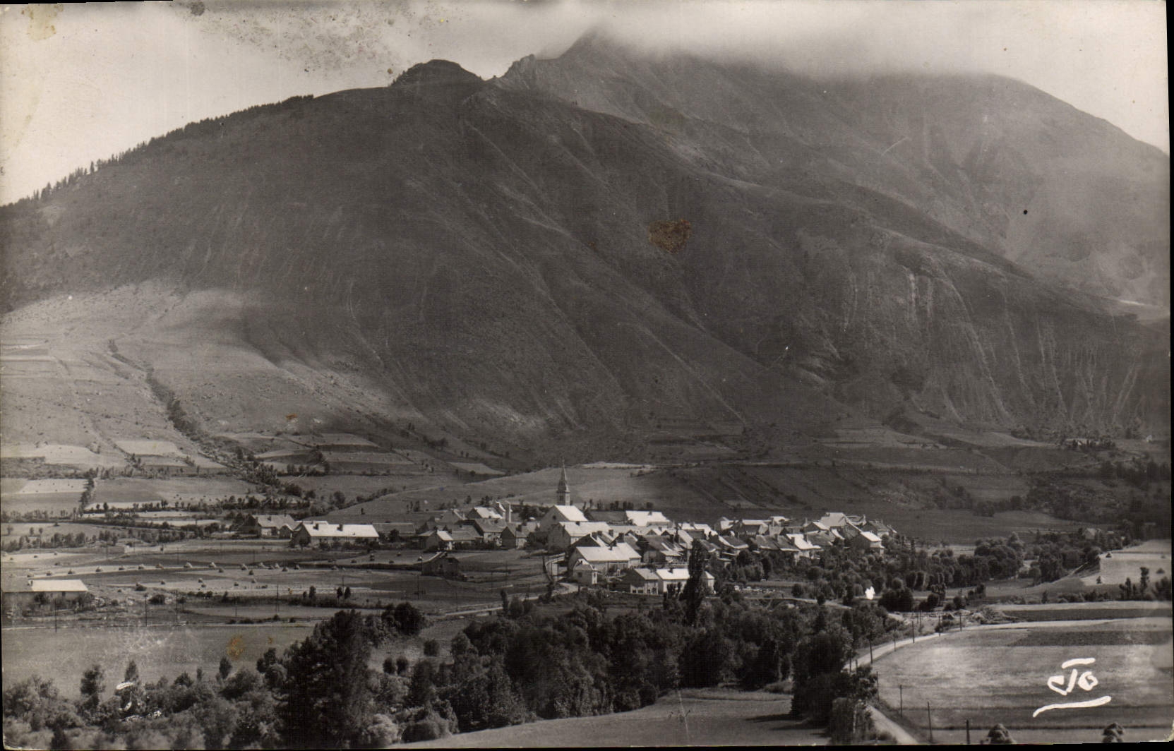 Ançelle — Vue du Château d'Ançelle (12002 m.) — Éditeur JG, n° 10