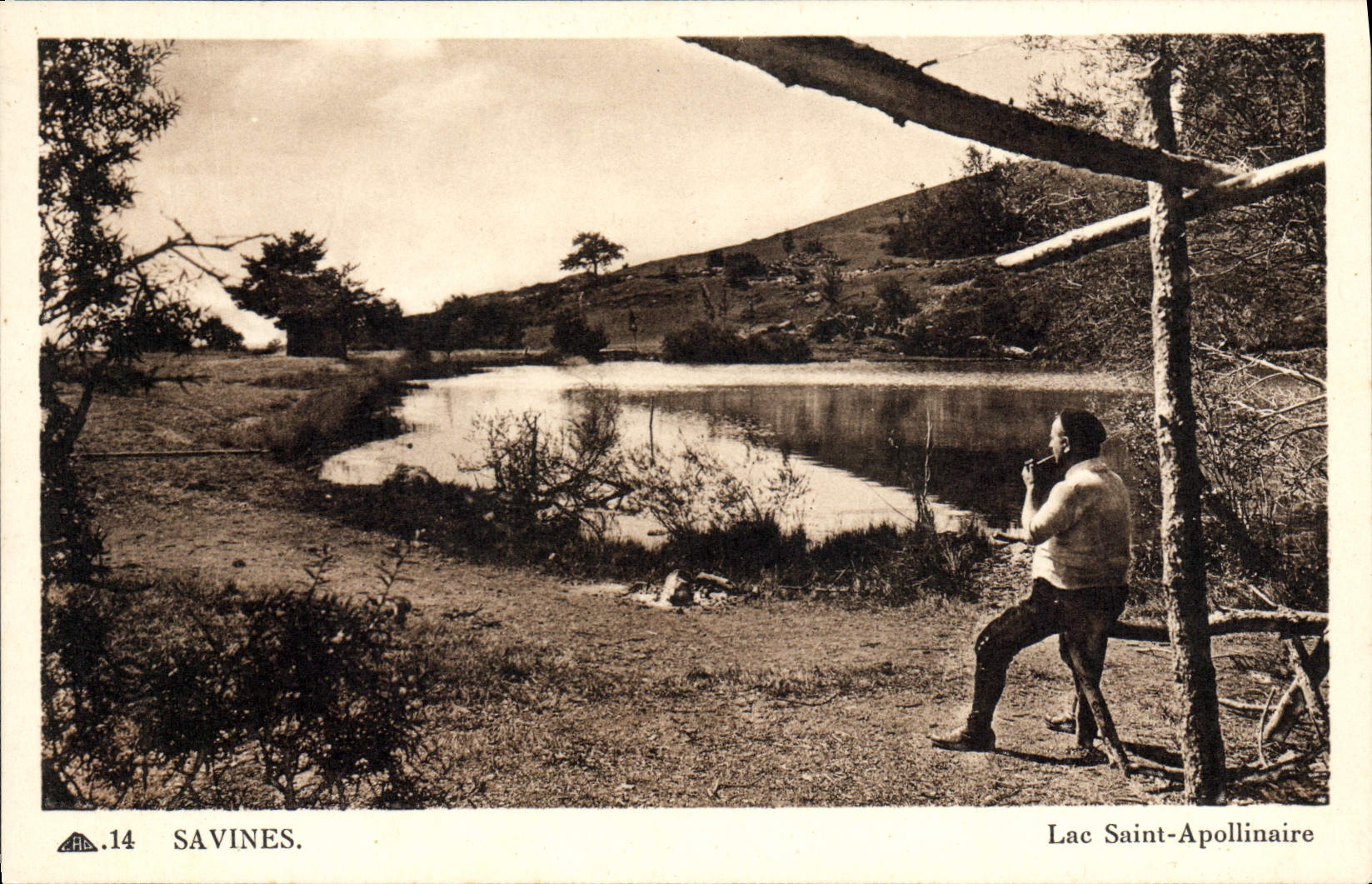 Lac Saint-Apollinaire — Savines — C. des Arts Photographiques de Strasbourg-Schiltigheim