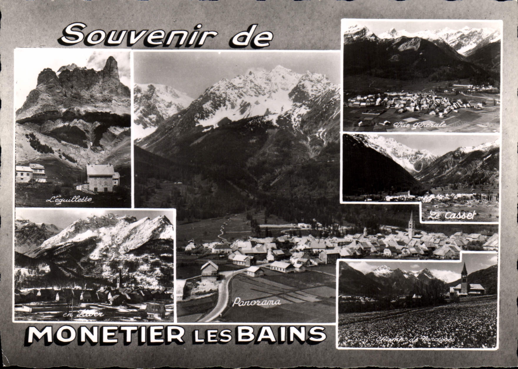 Monetier-les-Bains — Souvenir de — Société Éditions de Epice