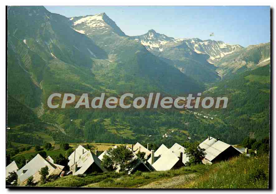Orcières (Hautes-Alpes) — view of Lake Majani — Spadem Editions, n° XN150